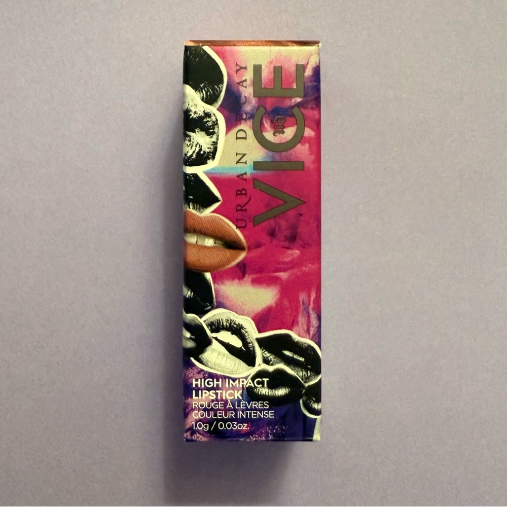 URBAN DECAY Vice High Impact Lipstick in BACKTALK Matte - NIB